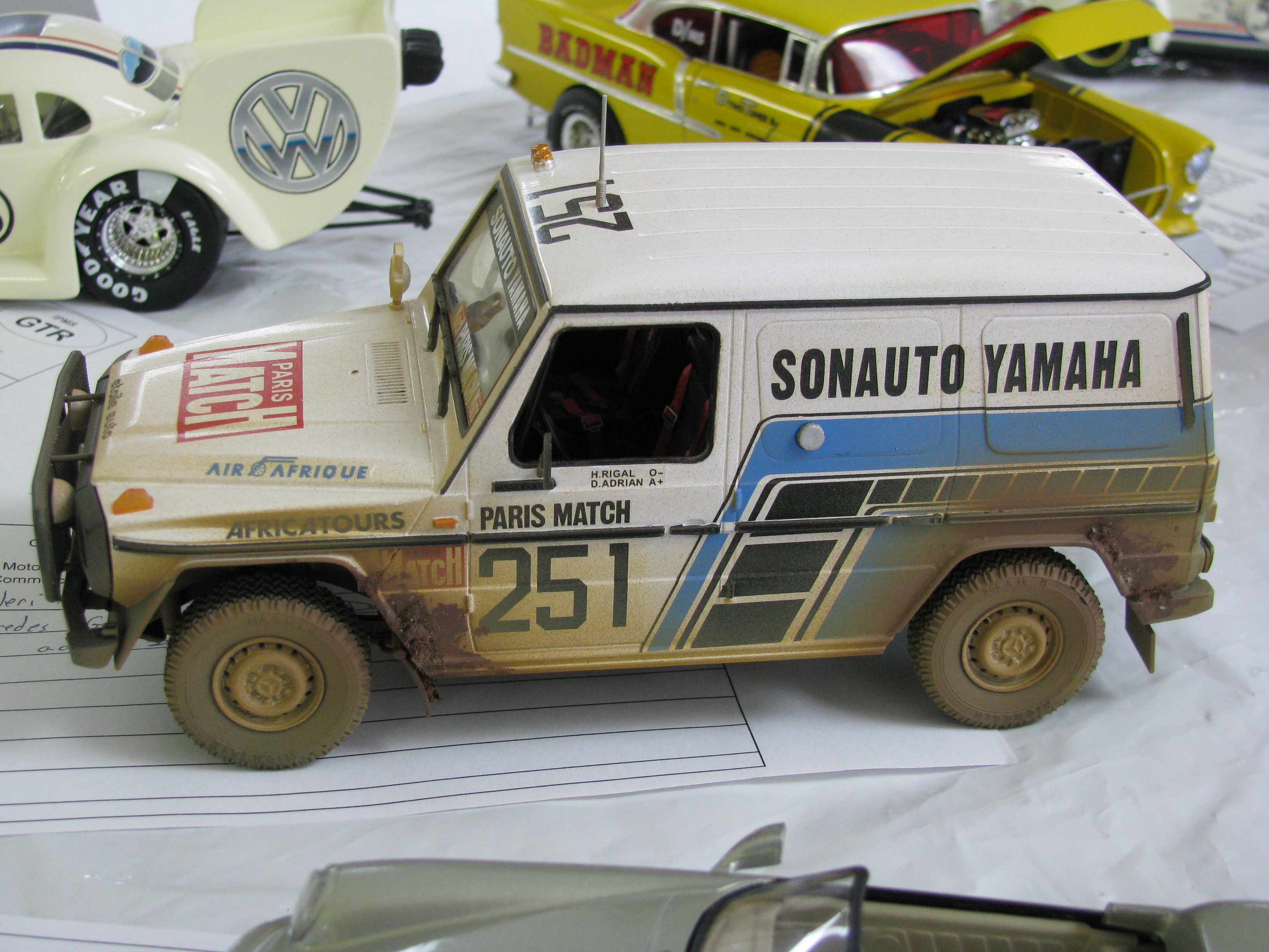 Mercedes benz 230 g paris-dakar #2