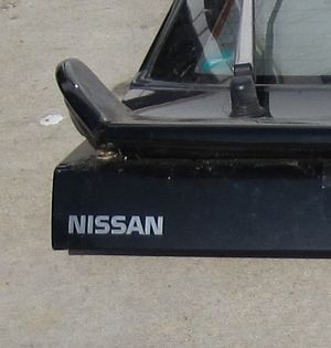 1990-1991 Nissan 240SX (S13) Rear Glass