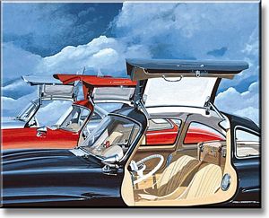 Gullwings 1954 Mercedes-Benz 300SL Art