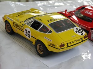 1972 Ferrari 365GTB/4 Daytona Competizione Model Car