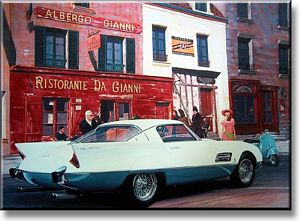 Superfast - 1956 Ferrari 410 Superamerica Art
