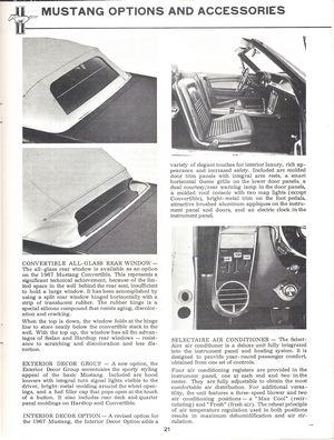 1967 Ford Mustang Illustrated