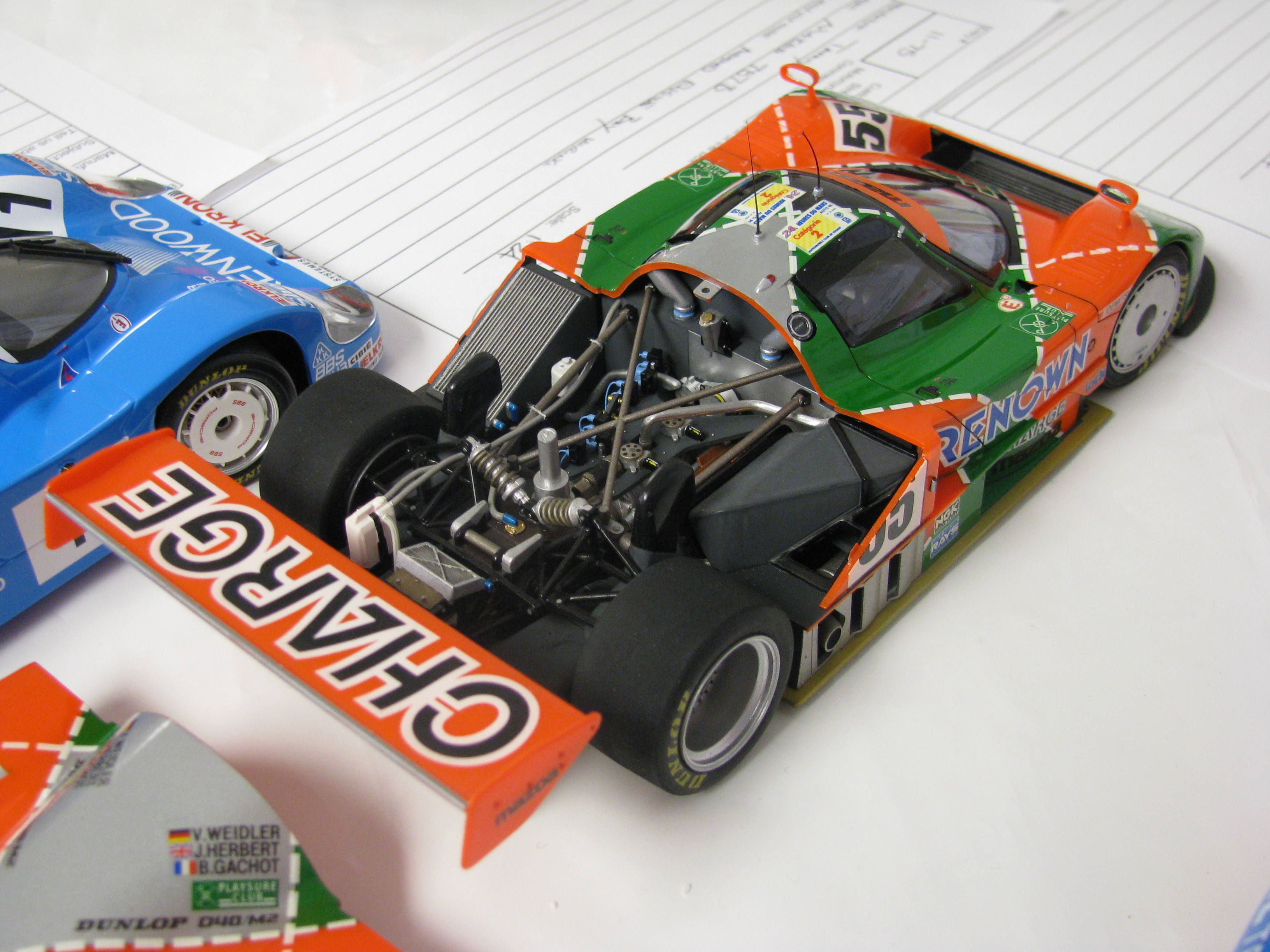 mazda 787b diecast