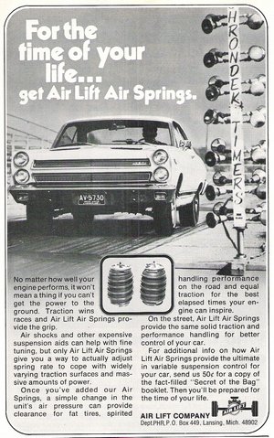 Air Lift Company Advertisement