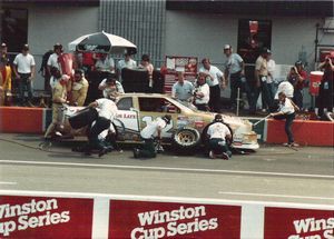 1988 Mike Alexander Car at the 1988 Champion Spark Plug 400