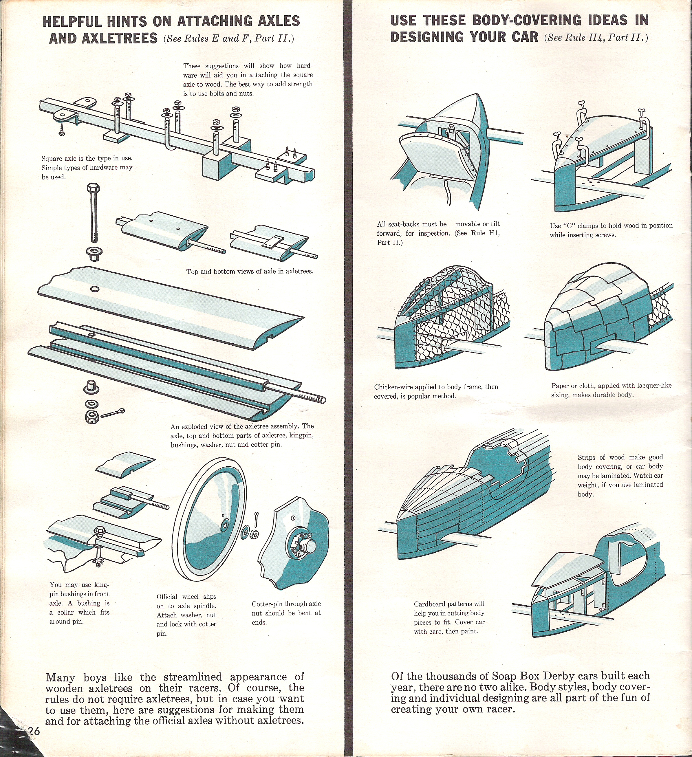 soap box derby car blueprints