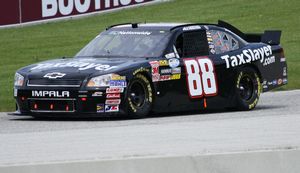 Aric Almirola at the 2011 Bucyrus 200