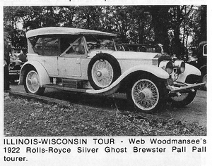 1922 Rolls-Royce Silver Ghost Brewser Pall Pall
