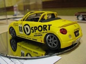 Daihatsu Copen Race Car Model Car