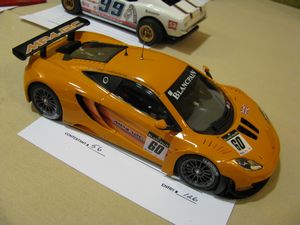 McLaren MP4-12C Model Car
