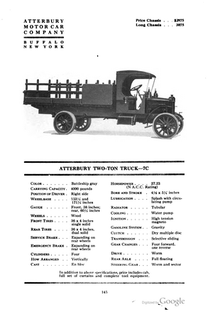 Atterbury Two-Ton Truck 7C