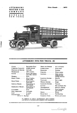 Atterbury Five-Ton Truck 8E