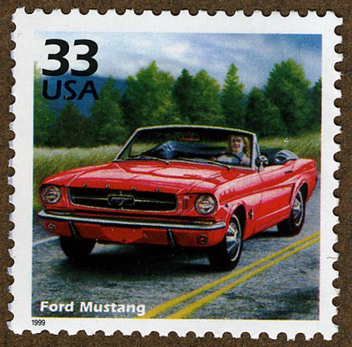 Ford Mustang Stamp