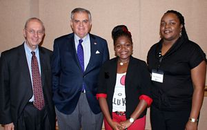 Deputy NHTSA Administrator Ron Medford with me, MJ, and her mother