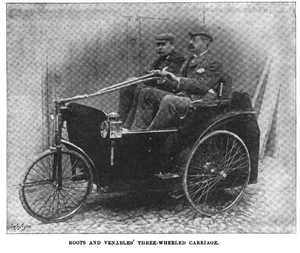 Roots and Venables' Three Wheeled Carriage