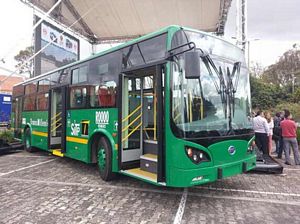 BYD Electric Vehicles in Bogota