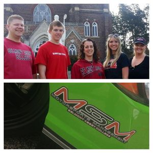 Belmont Abbey Motorsports Students with Raceworks