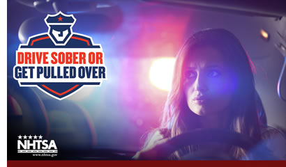 Annual 'Drive Sober or Get Pulled Over' National Law Enforcement Crackdown on Drunk Driving from August 21 – September 7, 2015