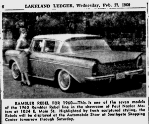 1960 Rambler Rebel