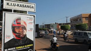 Uganda motorcycle helmet