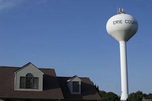 Erie County water tower
