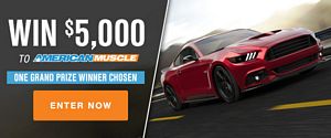 AmericanMuscle.com Modern Muscle Design MMD Sweepstakes