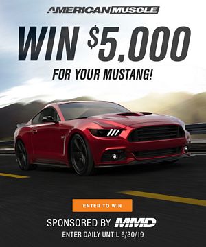 AmericanMuscle.com Modern Muscle Design MMD Sweepstakes