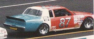1985 Randy Baker Car at the 1985 Champion Spark Plug 400