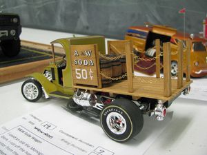 Beer Wagon Model Car - A&W Soda