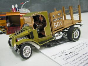 Beer Wagon Model Car - A&W Soda