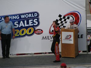 Mike Bliss 2008 Camping World RV Sales 200