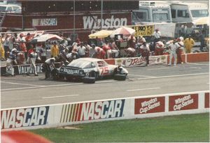 1987 Neil Bonnett Car at the 1987 Champion Spark Plug 400