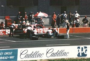 1985 Neil Bonnett Car at the 1985 Champion Spark Plug 400