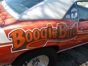Boogie Bird 1969 Pontiac Firebird Drag Racing Car