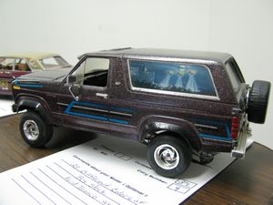 Ford Bronco Scale Model