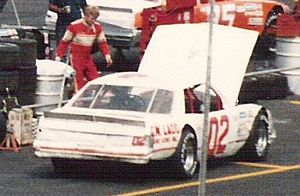 Kenny Burks Car at the 1986 Nationwise 150