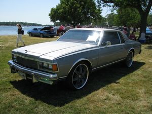 Modified 1977 Chevrolet Caprice Classic Coupe