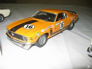 CARS in Miniature George Follmer Ford Mustang