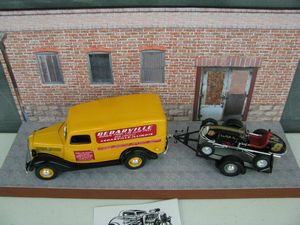 Cedarville Model Car Contest Diorama