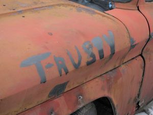 Rusty Chevrolet Truck