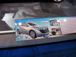 Hyundai HND-4 Blue Will at the 2010 Chicago Auto Show