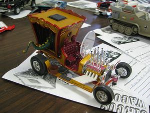 Circus Wagon Model Car