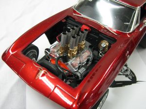 Hayden Chevrolet Corvette Drag Race Model Car