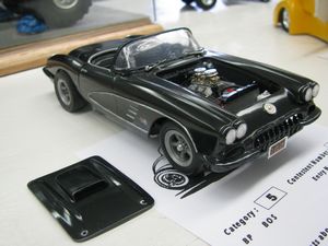 Modified 1960 Chevrolet Corvette Scale Model Car