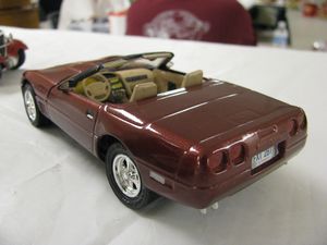 1991 Chevrolet Corvette Scale Model Car