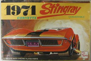 Palmer 1971 Corvette Stingray Convertible Box Art