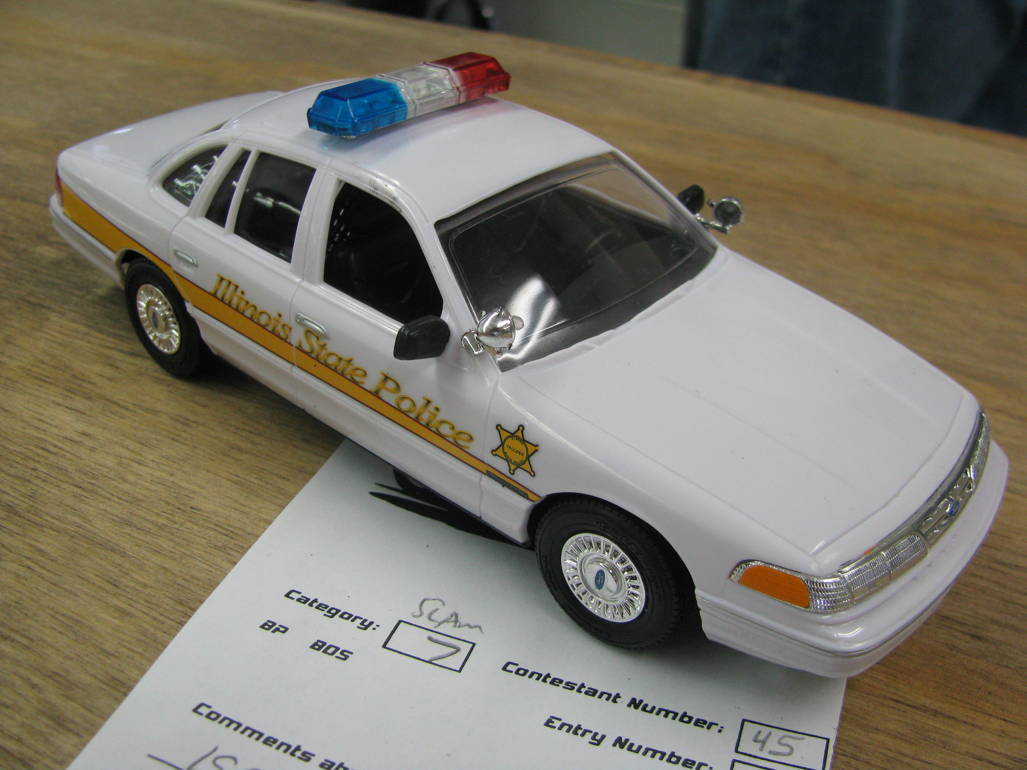 VERMONT STATE POLICE 1/24-1/25 Scale Decals 
