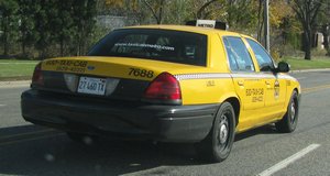 Metro Yellow Cab Ford Crown Victoria