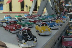 Toy Cars in Cuba