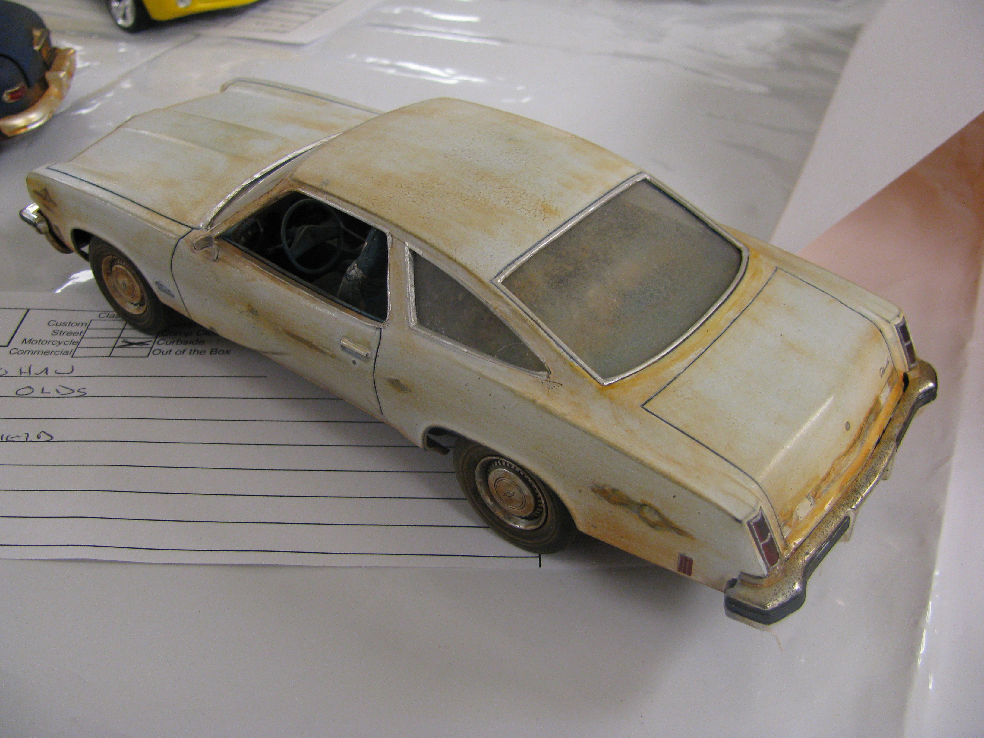 cutlass toy car
